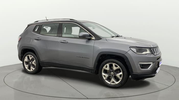 2019 Jeep Compass LIMITED PLUS PETROL AT, Petrol, Automatic, 73,647 km, Right Front Diagonal
