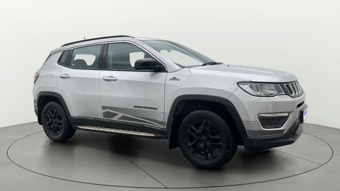 2018 Jeep Compass SPORT 1.4 PETROL, CNG, Manual, 50,577 km, Right Front Diagonal