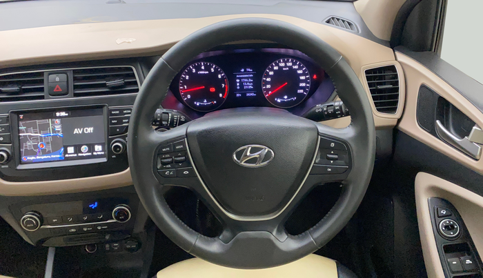 2020 Hyundai Elite i20 ASTA 1.2 (O), Petrol, Manual, 28,239 km, Steering Wheel Close Up