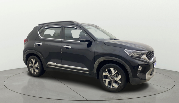 2021 KIA SONET HTX 1.0 IMT, Petrol, Manual, 36,357 km, Right Front Diagonal