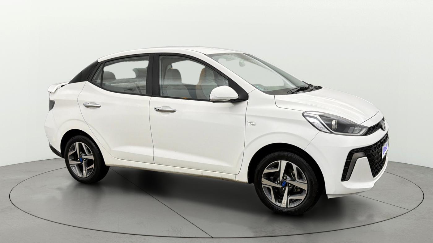 2023 Hyundai AURA SX PLUS 1.2 AMT, Petrol, Automatic, 14,929 km, Right Front Diagonal