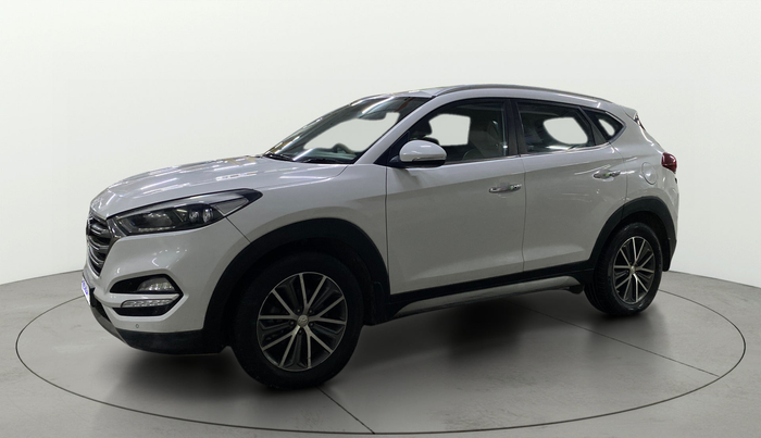 2018 Hyundai Tucson GLS 4WD AT DIESEL, Diesel, Automatic, 1,28,073 km, Left Front Diagonal