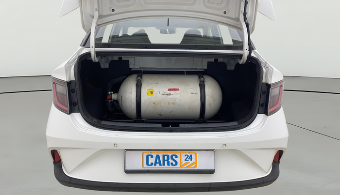 2022 Hyundai AURA S 1.2 CNG, CNG, Manual, 65,644 km, Boot Open Zoomed View