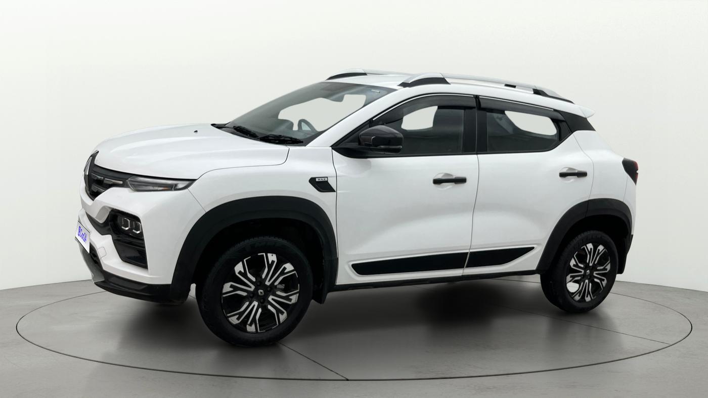 2023 Renault Kiger RXZ AMT, Petrol, Automatic, 22,465 km, Left Front Diagonal