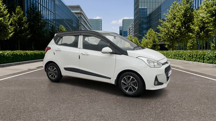 2017 Hyundai Grand i10 SPORTZ (O) AT 1.2 KAPPA VTVT, CNG, Automatic, 51,927 km, Right Front Diagonal