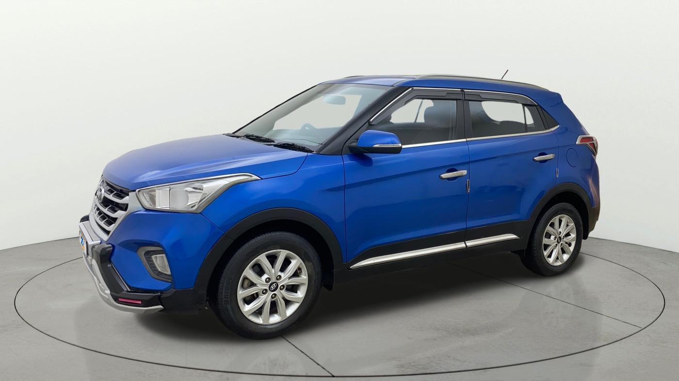 2019 Hyundai Creta S AT 1.6 DIESEL, Diesel, Automatic, 54,293 km, Left Front Diagonal