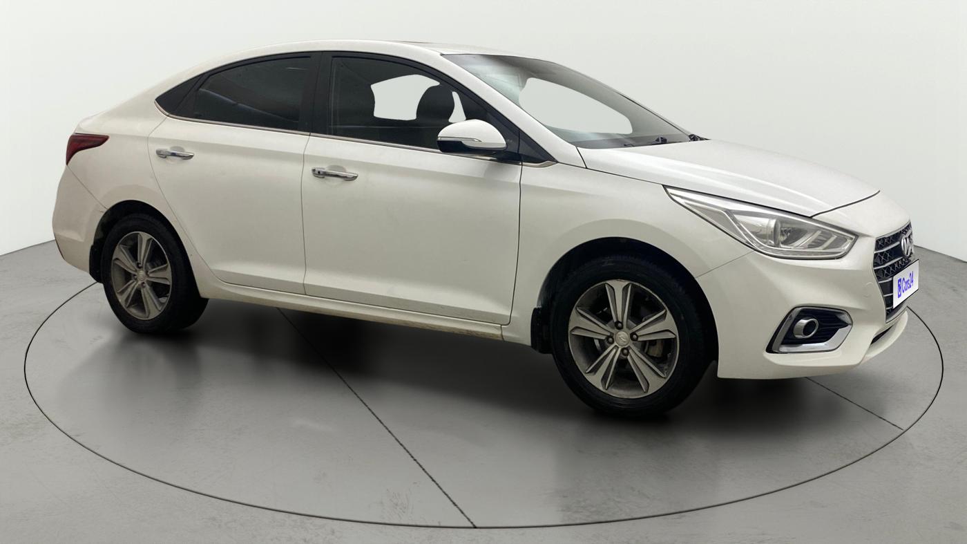 2019 Hyundai Verna 1.6 VTVT SX (O) AT, Petrol, Automatic, 1,37,087 km, Right Front Diagonal