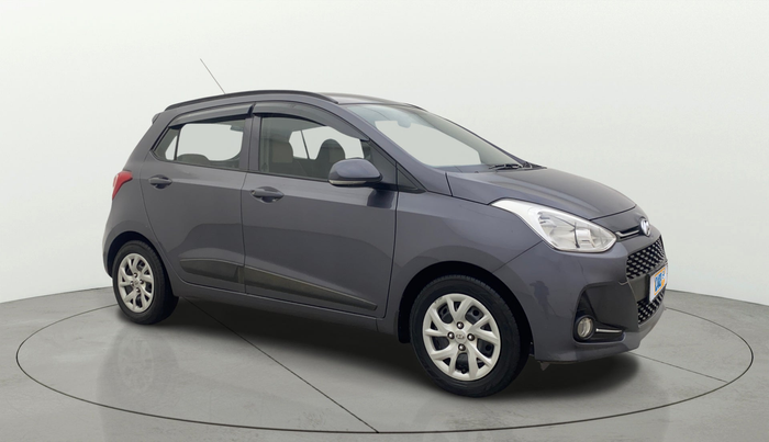 2018 Hyundai Grand i10 SPORTZ 1.2 KAPPA VTVT, Petrol, Manual, 63,426 km, Right Front Diagonal