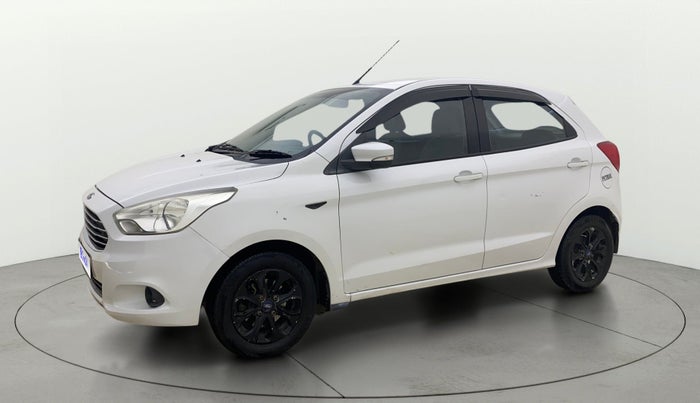 2017 Ford New Figo TITANIUM 1.2 PETROL MT, CNG, Manual, 49,040 km, Left Front Diagonal