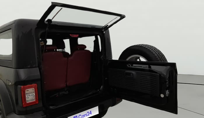 2024 Mahindra Thar LX P 2WD AT HT, Petrol, Automatic, 11,232 km, Boot Door Open