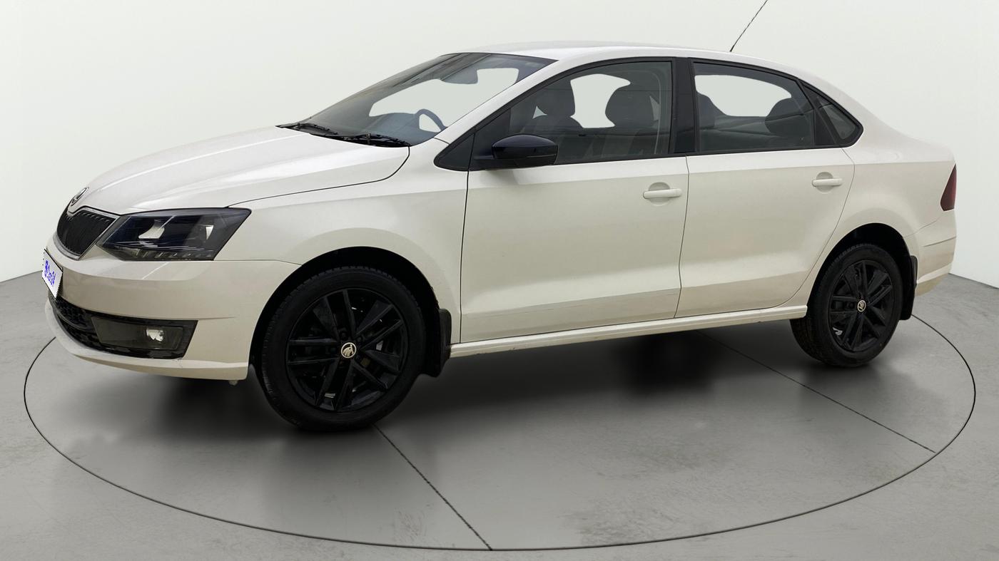 2021 Skoda Rapid 1.0 AMBITION TSI MT, Petrol, Manual, 89,136 km, Left Front Diagonal