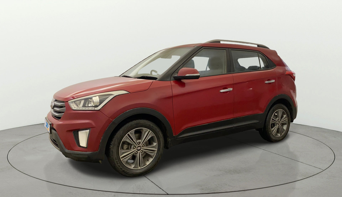 2017 Hyundai Creta SX PLUS AT 1.6 PETROL, Petrol, Automatic, 90,417 km, Left Front Diagonal