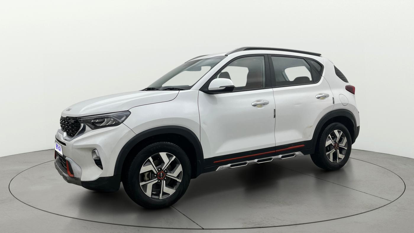 2022 KIA SONET HTX ANNIVERSARY EDITION 1.0 IMT, Petrol, Manual, 61,897 km, Left Front Diagonal