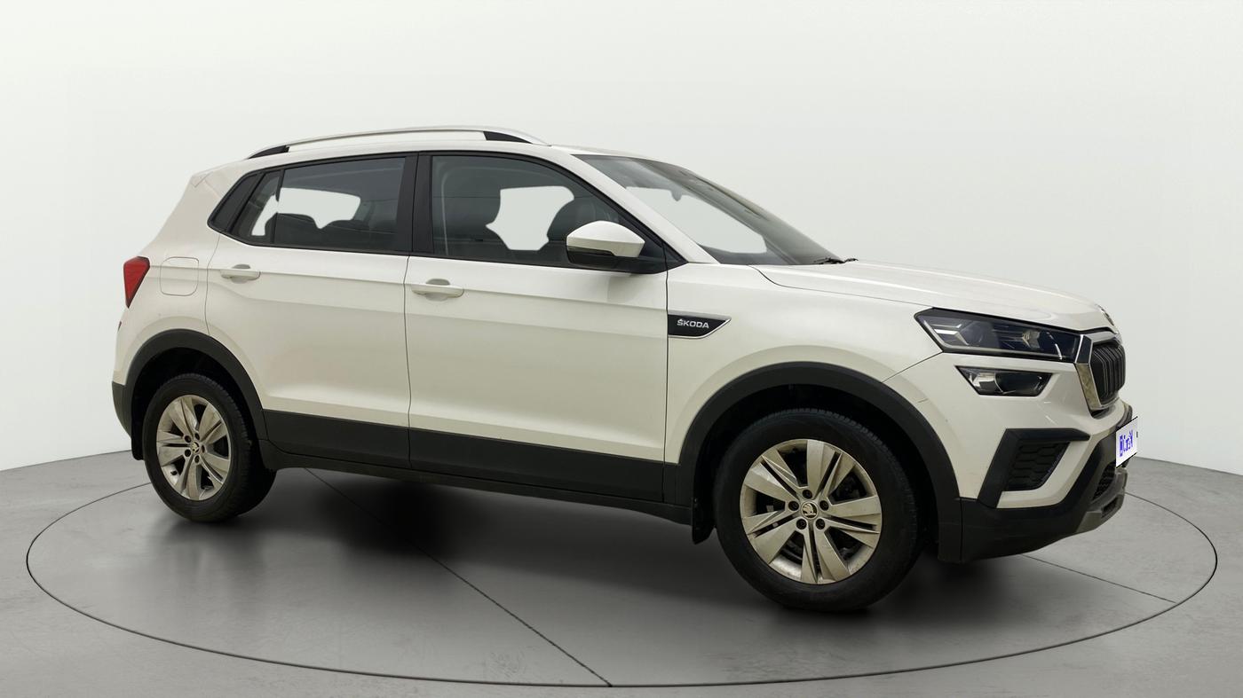 2023 Skoda KUSHAQ AMBITION 1.0L TSI MT, Petrol, Manual, 44,672 km, Right Front Diagonal