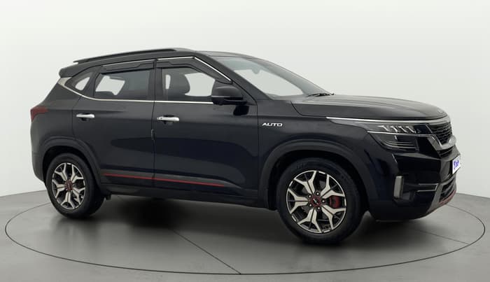 2022 KIA SELTOS GTX PLUS AT 1.5 DIESEL, Diesel, Automatic, 1,10,396 km, Right Front Diagonal