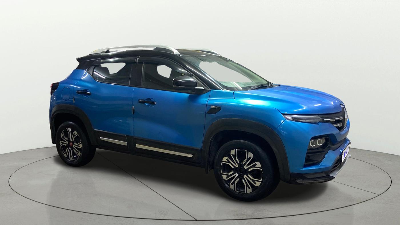 2022 Renault Kiger RXZ AMT DUAL TONE, Petrol, Automatic, 44,362 km, Right Front Diagonal