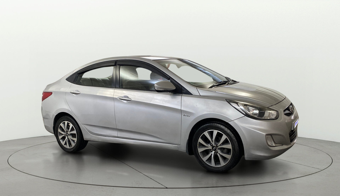 2014 Hyundai Verna FLUIDIC 1.4 VTVT CX, Petrol, Manual, 63,867 km, Right Front Diagonal