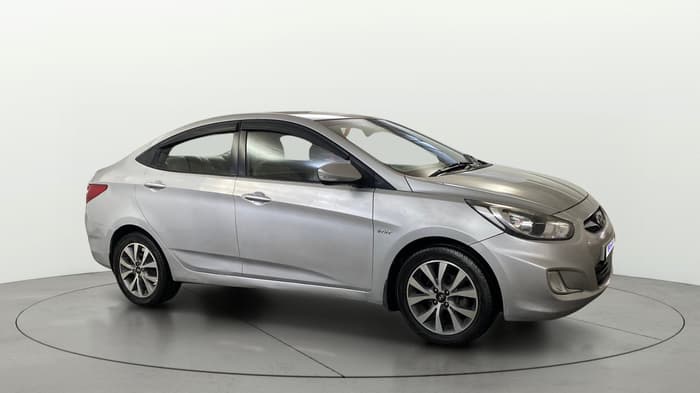 2014 Hyundai Verna FLUIDIC 1.4 VTVT CX, Petrol, Manual, 63,538 km, Right Front Diagonal