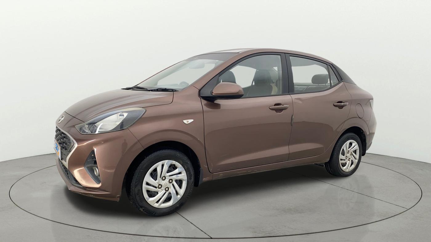 2022 Hyundai AURA S 1.2 CNG, CNG, Manual, 38,968 km, Left Front Diagonal