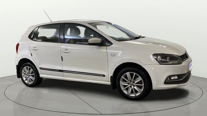 2014 Volkswagen Polo HIGHLINE1.2L, Petrol, Manual, 70,929 km, Right Front Diagonal