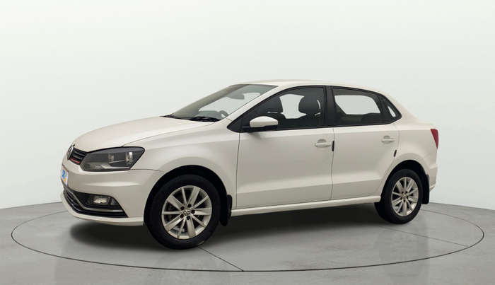 2016 Volkswagen Ameo HIGHLINE1.2L, Petrol, Manual, 1,49,299 km, Left Front Diagonal