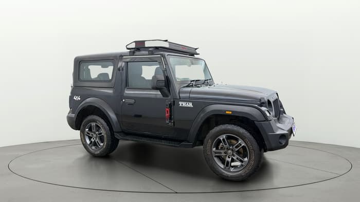 2023 Mahindra Thar LX PETROL HT 4WD AT, Petrol, Automatic, 94,375 km, Right Front Diagonal