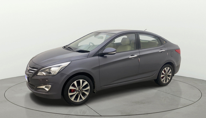 2015 Hyundai Verna FLUIDIC 4S 1.6 VTVT S(O), Petrol, Manual, 67,268 km, Left Front Diagonal