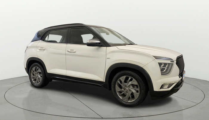 2020 Hyundai Creta SX (O) 1.4 TURBO DCT, Petrol, Automatic, 80,142 km, Right Front Diagonal