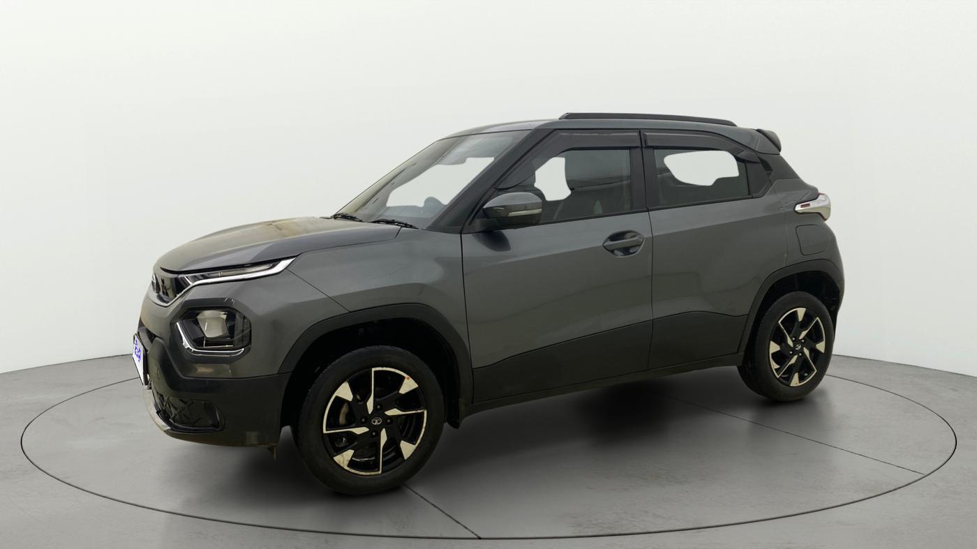 2023 Tata PUNCH ACCOMPLISHED DAZZLE SUNROOF CNG MT, CNG, Manual, 32,960 km, Left Front Diagonal
