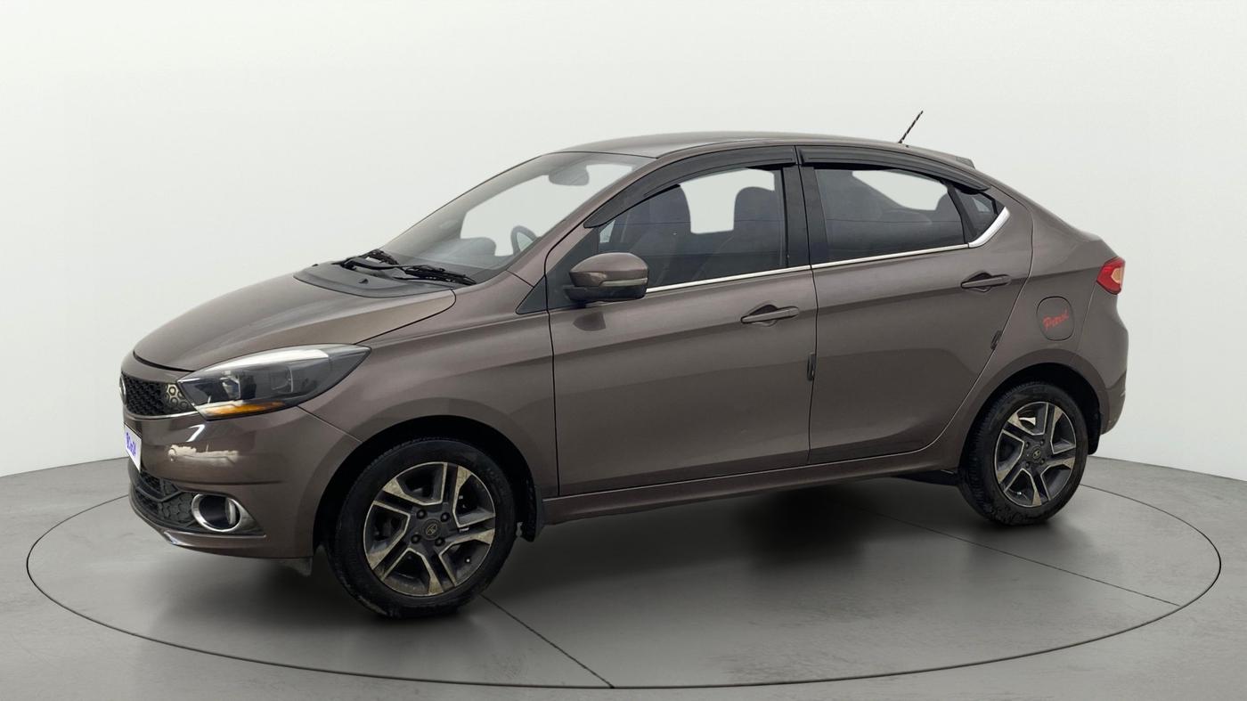 2017 Tata TIGOR XZ (O) PETROL, Petrol, Manual, 63,640 km, Left Front Diagonal