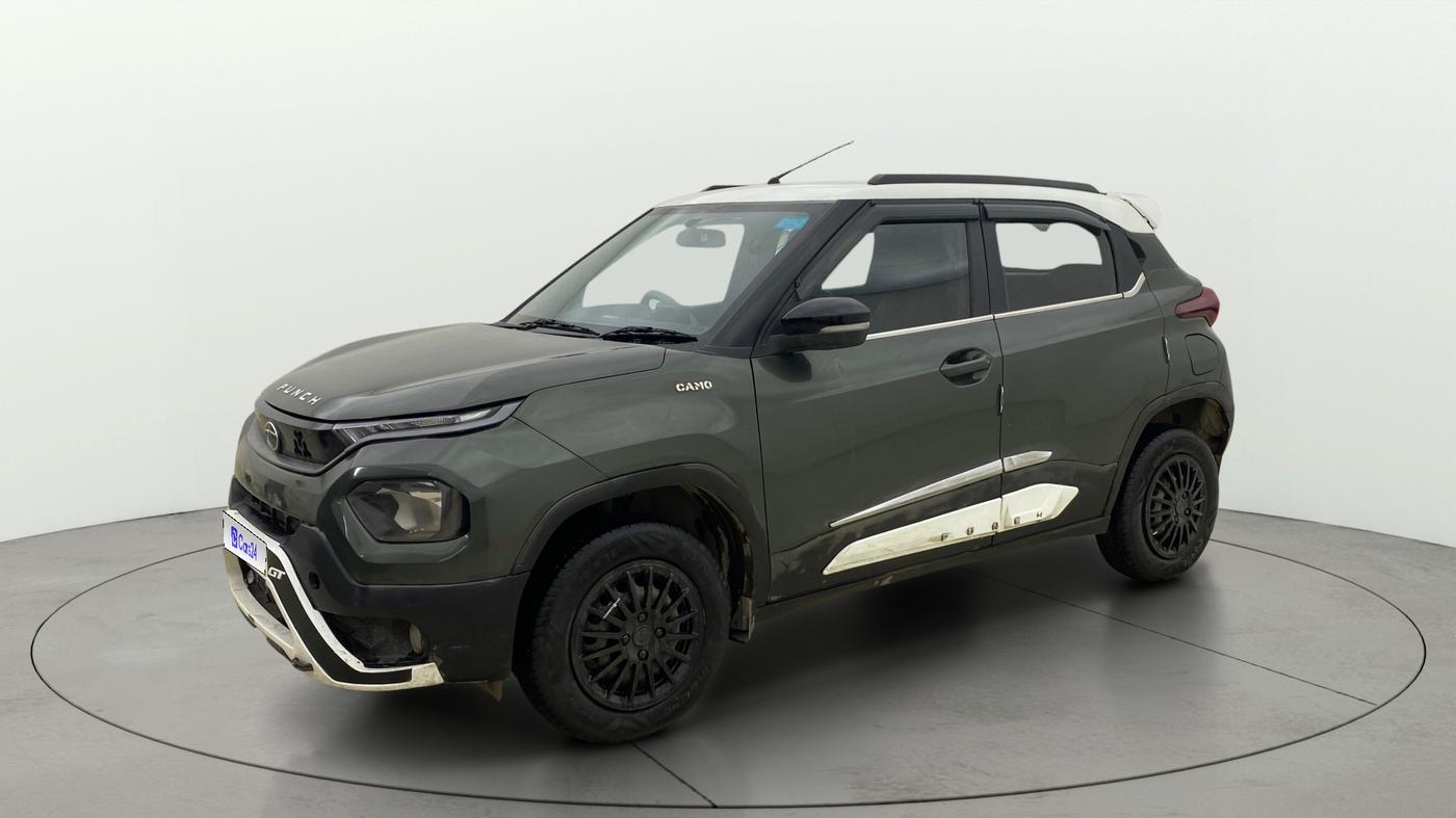 2023 Tata PUNCH ADVENTURE MT, Petrol, Manual, 35,654 km, Left Front Diagonal