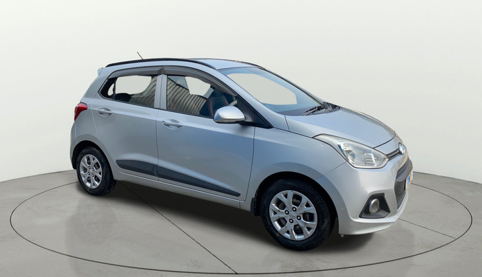 2016 Hyundai Grand i10 SPORTZ 1.2 KAPPA VTVT, Petrol, Manual, 57,278 km, Right Front Diagonal