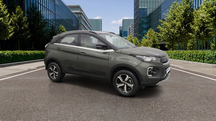 2022 Tata NEXON XZA PLUS PETROL, Petrol, Automatic, 40,434 km, Right Front Diagonal