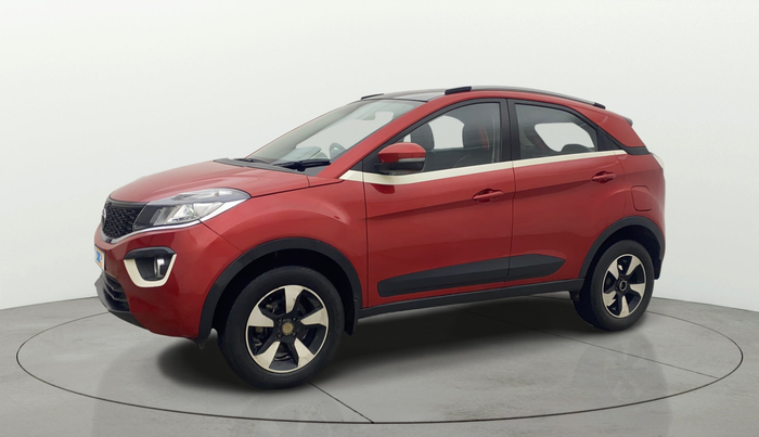 2019 Tata NEXON XZA PLUS PETROL DUAL TONE, Petrol, Automatic, 37,426 km, Left Front Diagonal