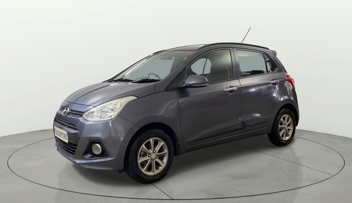 2016 Hyundai Grand i10 ASTA (O) 1.2 KAPPA VTVT, Petrol, Manual, 97,601 km, Left Front Diagonal