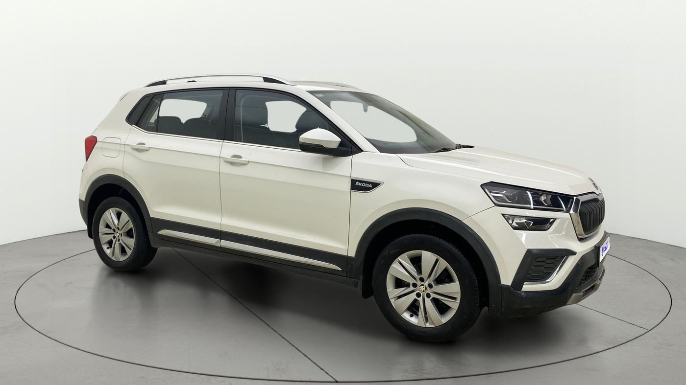 2022 Skoda KUSHAQ AMBITION 1.0L TSI MT, Petrol, Manual, 52,001 km, Right Front Diagonal
