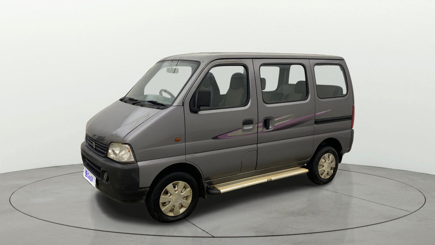 2013 Maruti Eeco 5 STR WITH A/C+HTR, Petrol, Manual, 77,474 km, Left Front Diagonal