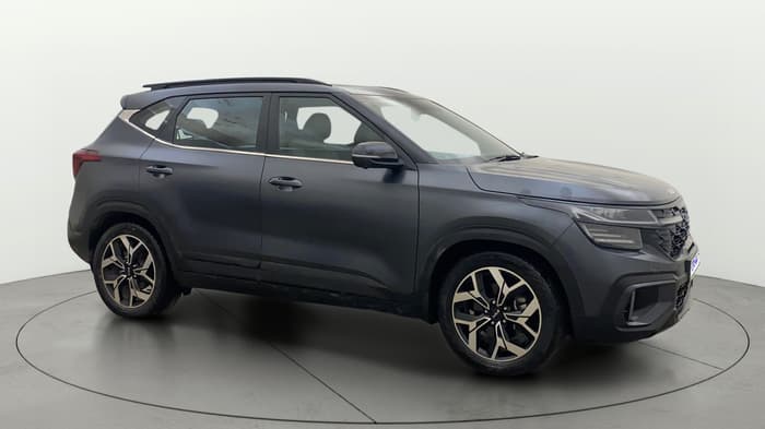 2023 KIA SELTOS  X LINE 1.5 TURBO PETROL DCT, Petrol, Automatic, 40,198 km, Right Front Diagonal