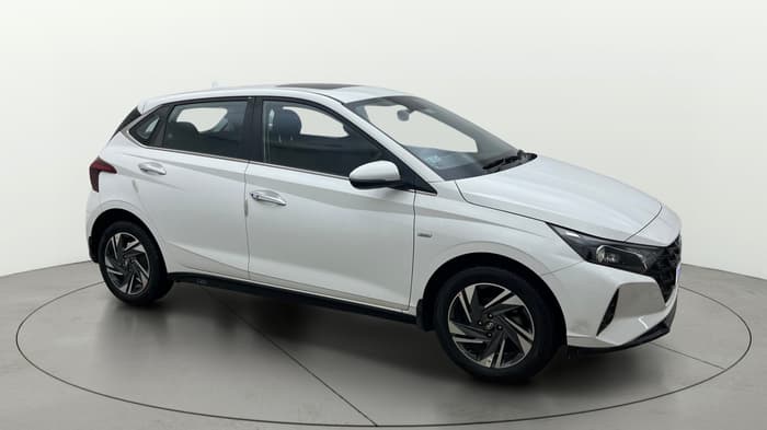 2022 Hyundai NEW I20 ASTA (O) 1.2 AT, Petrol, Automatic, 19,154 km, Right Front Diagonal