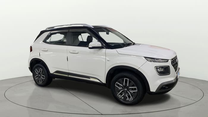 2021 Hyundai VENUE SX 1.0 TURBO IMT, Petrol, Manual, 37,318 km, Right Front Diagonal