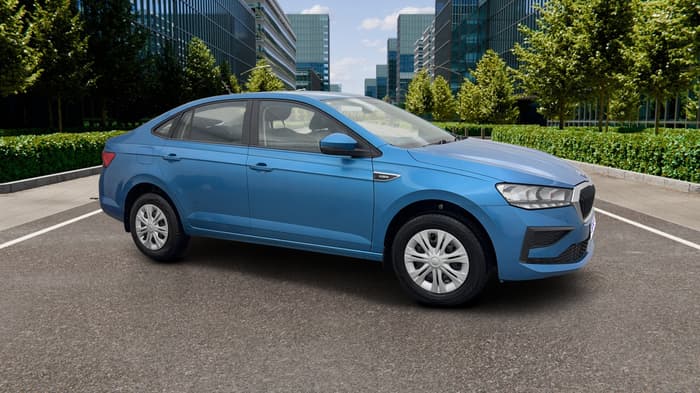 2022 Skoda SLAVIA ACTIVE 1.0L TSI MT, Petrol, Manual, 40,924 km, Right Front Diagonal