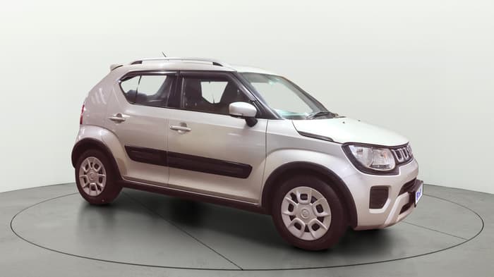 2021 Maruti IGNIS DELTA 1.2 AMT, Petrol, Automatic, 49,892 km, Right Front Diagonal