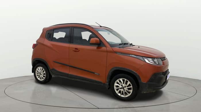 2017 Mahindra Kuv100 K6 D 5 STR, Diesel, Manual, 60,116 km, Right Front Diagonal