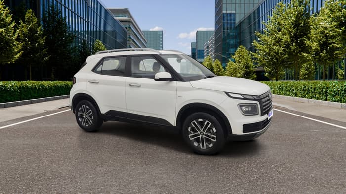 2023 Hyundai VENUE SX (O) 1.0 TURBO DCT, Petrol, Automatic, 20,744 km, Right Front Diagonal