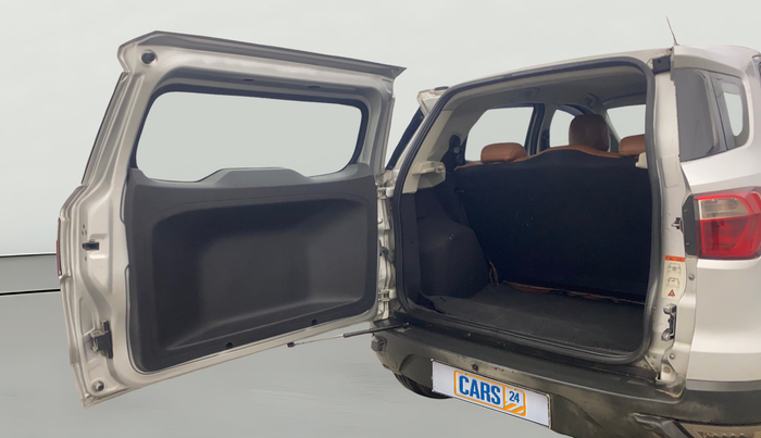 2017 Ford Ecosport TREND 1.5L DIESEL, Diesel, Manual, 1,36,543 km, Boot Door Open