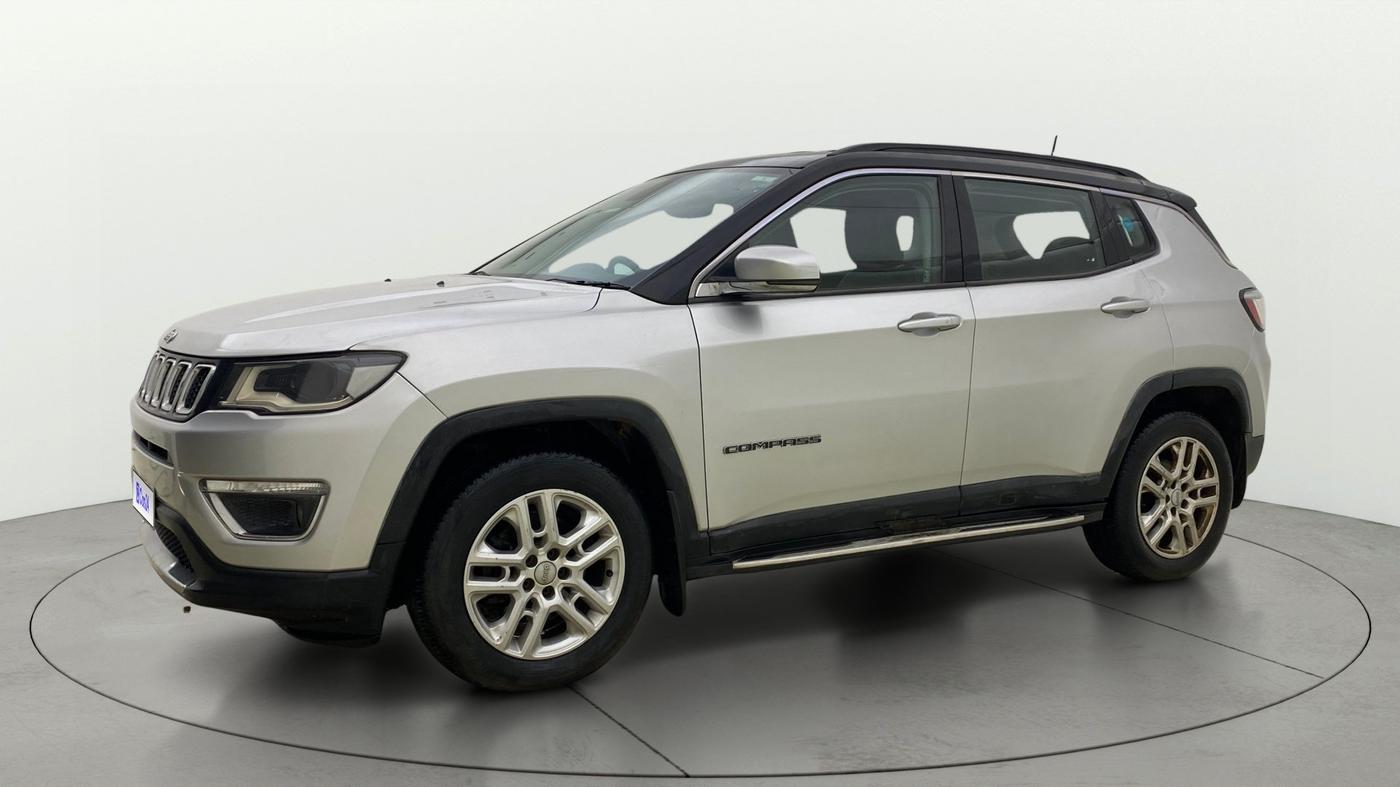 2017 Jeep Compass LIMITED (O) 2.0 DIESEL, Diesel, Manual, 1,15,974 km, Left Front Diagonal