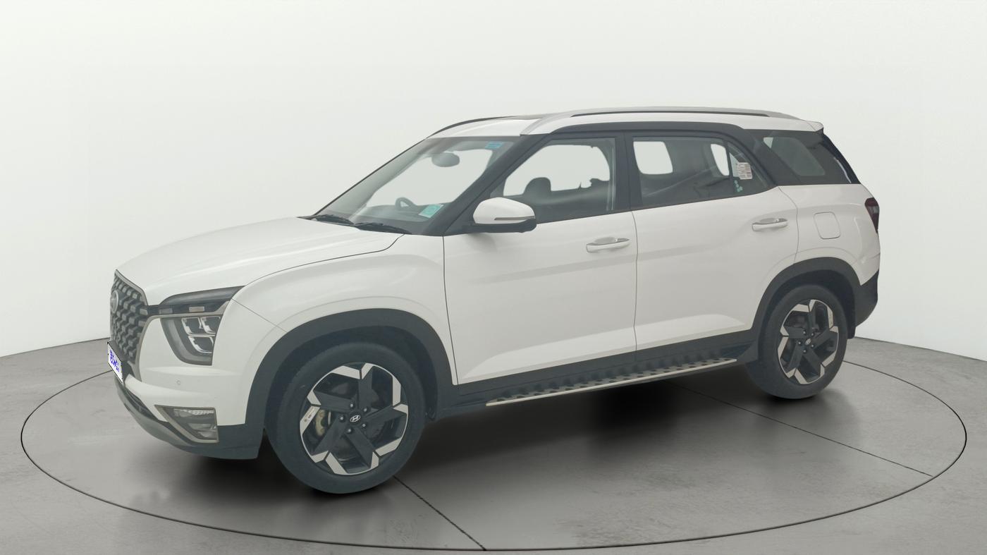 2021 Hyundai ALCAZAR 2.0 SIGNATURE (O) AT 6STR, Petrol, Automatic, 22,177 km, Left Front Diagonal