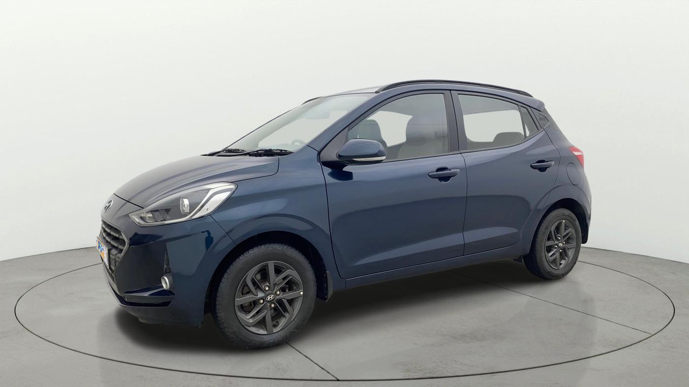 2020 Hyundai GRAND I10 NIOS SPORTZ AMT 1.2 KAPPA VTVT, Petrol, Automatic, 76,824 km, Left Front Diagonal