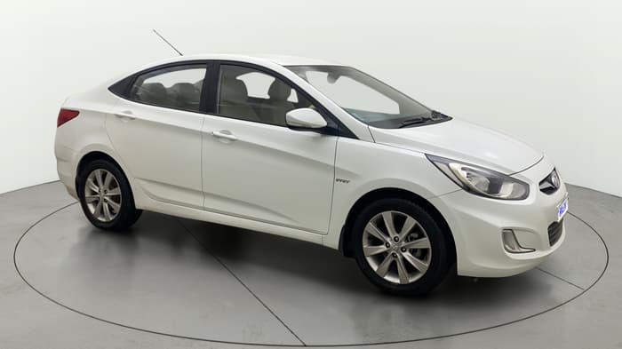 2013 Hyundai Verna FLUIDIC 1.6 VTVT SX, Petrol, Manual, 55,054 km, Right Front Diagonal
