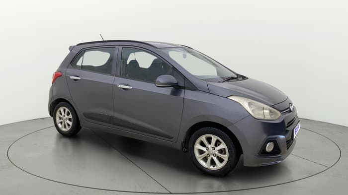 2014 Hyundai Grand i10 ASTA 1.2 KAPPA VTVT, CNG, Manual, 85,733 km, Right Front Diagonal